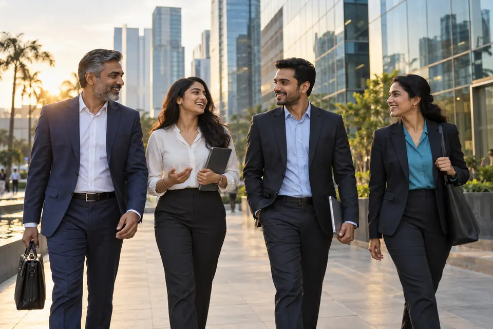 Professionals moving forward together