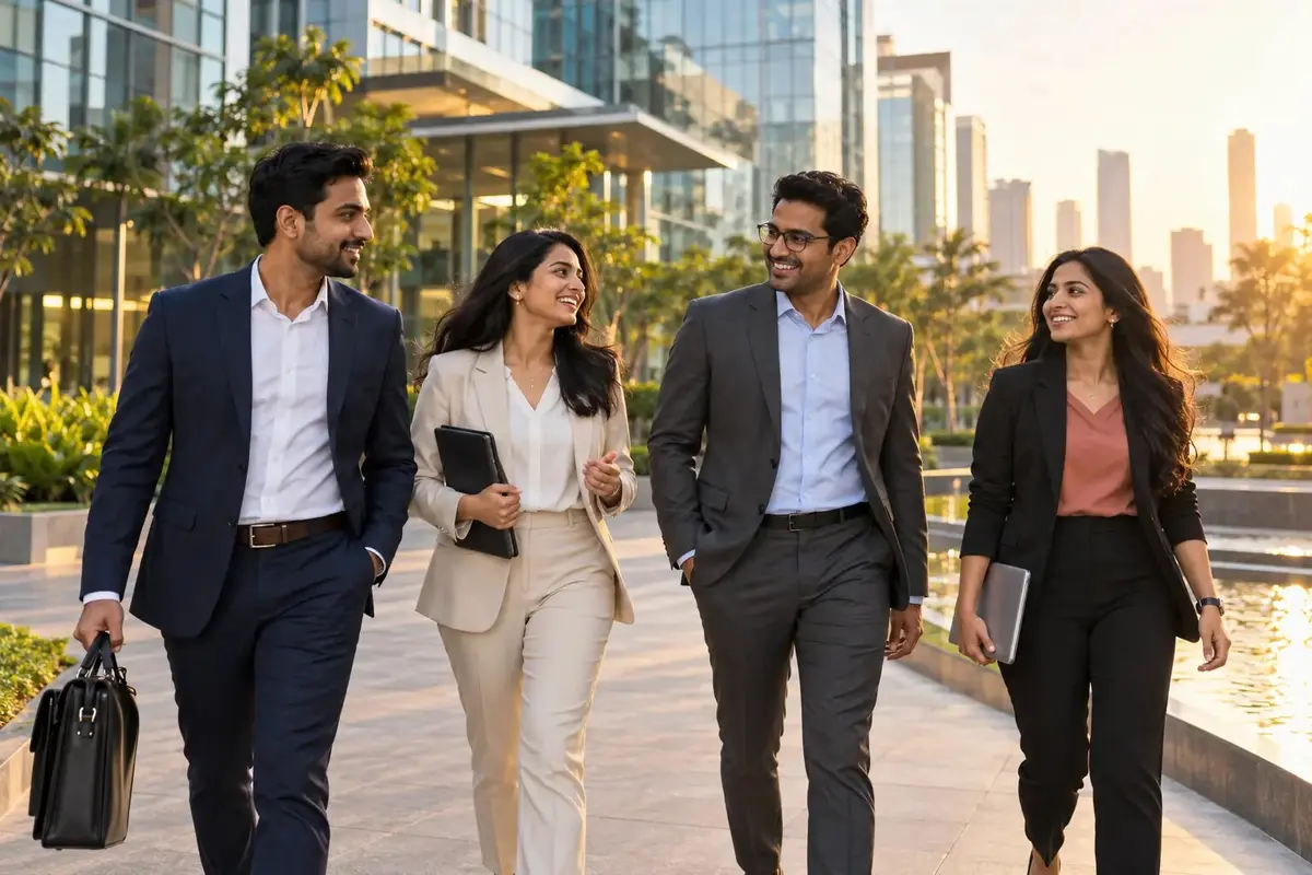 Professionals moving forward together
